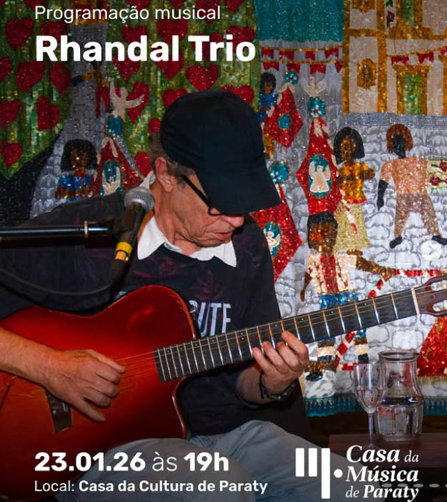 Show do Rhandal Trio em Paraty